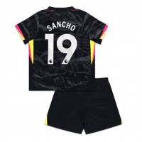 Maglie da calcio Chelsea Jadon Sancho #19 Terza Maglia Bambino 2024-25 Manica Corta (+ Pantaloni corti)